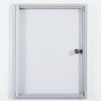 Office Marshal Schaukasten Exklusiv Silber für 3 x A4