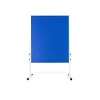 Master of Boards Mobile Filz-Moderationstafel Blau 150x120 cm