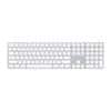 Apple Tastatur Magic MQ052Z/A Kabellos Silber, Weiß QWERTY (US) International