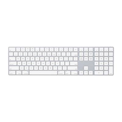 Apple Tastatur Magic MQ052Z/A Kabellos Silber, Weiß QWERTY (US) International