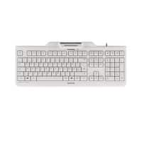 CHERRY Tastatur KC 1000 SC JK-A0100DE-0 Verkabelt Grau QWERTZ (DE)