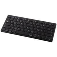 Hama Tastatur KEY4ALL X510 108392 Kabellos Schwarz QWERTZ (DE)