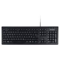 Kensington Tastatur ValuKeyboard 1500109DE Verkabelt Schwarz QWERTZ (DE)