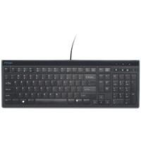 Kensington Tastatur SlimType 72357 K72357DE Schwarz QWERTZ (DE)