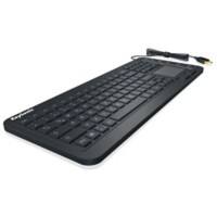 KeySonic Ergonomische Tastatur KSK-6231INEL 28091 Verkabelt Weiß QWERTZ (DE)
