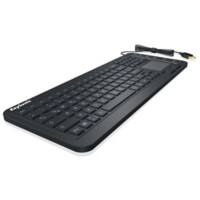 KeySonic Ergonomische Tastatur KSK-6231INEL 28080 Schwarz QWERTZ (CH)