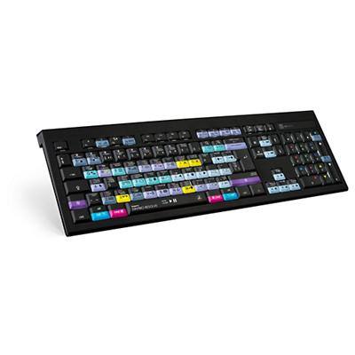 logickeyboard Tastatur DaVinci Resolve 16 LKB-RESB-AMBH-UK Schwarz QWERTY