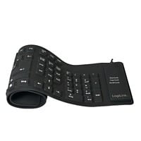 LogiLink Tastatur ID0019A Verkabelt Schwarz QWERTZ (DE)