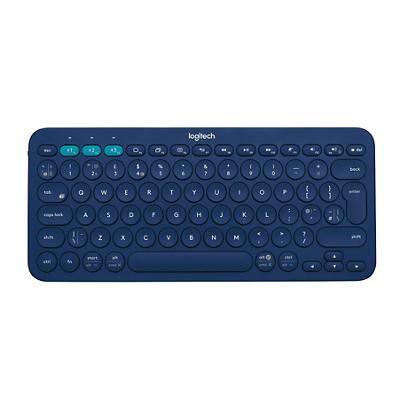 Logitech Tastatur 920-007581 Kabellos Blau QWERTY (GB)