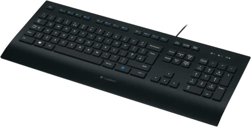 Logitech K280e Tastatur QWERTZ Verkabelt Schwarz