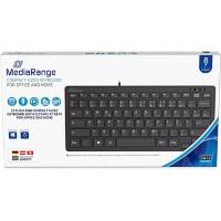 MEDIARANGE Tastatur Verkabelt MROS112 QWERTZ Schwarz