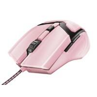 Trust GXT 101p Optische USB Kabelgebundene Maus 1.8 m Kabel Rosa