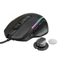 Trust GXT 165 Optische USB Groß Kabelgebundene Maus 1.8 m Kabel für Rechtshänder Schwarz