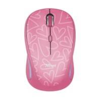 Trust YVI FX 22336 Kabellose Optische USB Maus Rosa