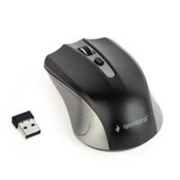 Gembird MUSW-4B-04-GB Kabellose Optische USB Maus Beidhändig Schwarz, Spacegrau