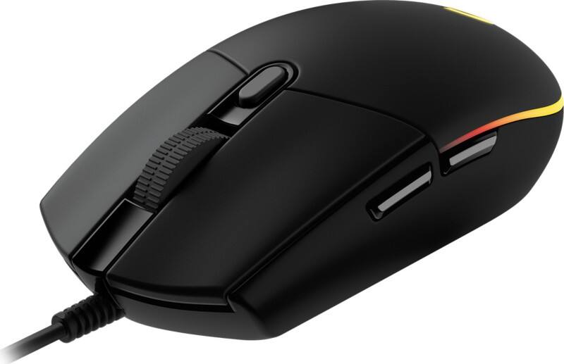 Logitech G102 Optische USB Kabelgebundene Maus 2.1 m Kabel Schwarz
