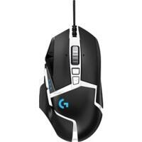 Logitech G502 Optische USB Kabelgebundene Maus 2.1 m Kabel Schwarz, Weiß