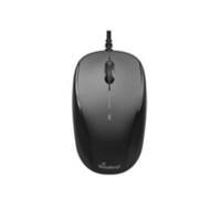 MediaRange Optische Kabelgebundene Maus Schwarz, Grau