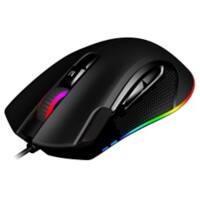 VIPER V551 Optische USB Kabelgebundene Maus 1.8 m Kabel für Rechtshänder Schwarz