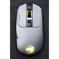 Roccat Kain 200 AIMO Kabellose Optische USB Maus 1.8 m Kabel für Rechtshänder Weiß