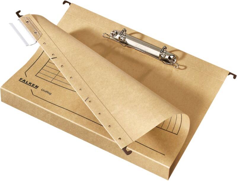 Falken Hängesammler DIN A4 4.0 cm Braun 8 Stück