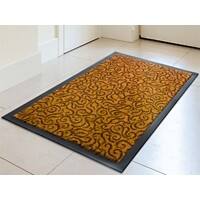 Floordirekt Step Fußmatte Brasil Polyamid, PVC Beige 400 x 600 mm