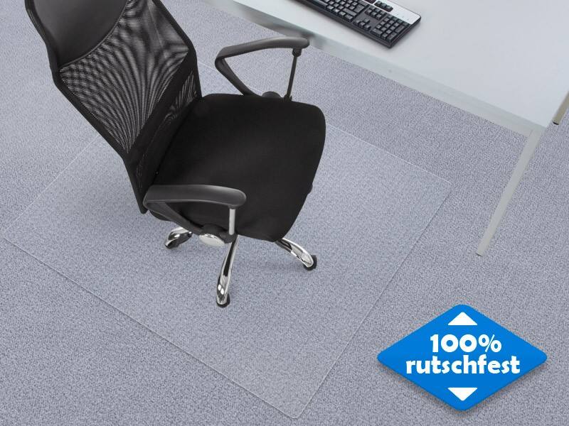 Floordirekt Pro Bodenschutzmatte Neo Teppich Vinyl Transparent 900 x 1200 mm