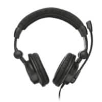 Trust Como Headset Verkabelt Über das Ohr Schwarz mit Mikrofon