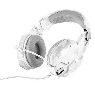 Trust Aurus GXT 322 Gaming-Headset Verkabelt Über das Ohr Weiß mit Mikrofon