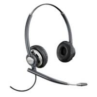 Plantronics HW720 Headset Verkabelt Über das Ohr Geräuschunterdrückung mit Mikrofon Schwarz mit Mikrofon