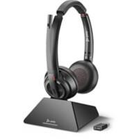 Plantronics 8220 Headset Kabellos Über das Ohr Geräuschunterdrückung mit Mikrofon Schwarz mit Mikrofon USB