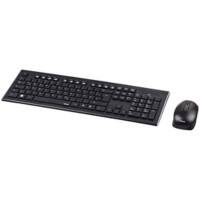 Hama Tastatur-Maus-Set Cortino 182664 Kabellos Schwarz QWERTZ