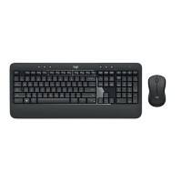 Logitech Tastatur-Maus-Set MK540 Advanced 920-008685 Kabellos Schwarz, Weiß QWERTY (US) International