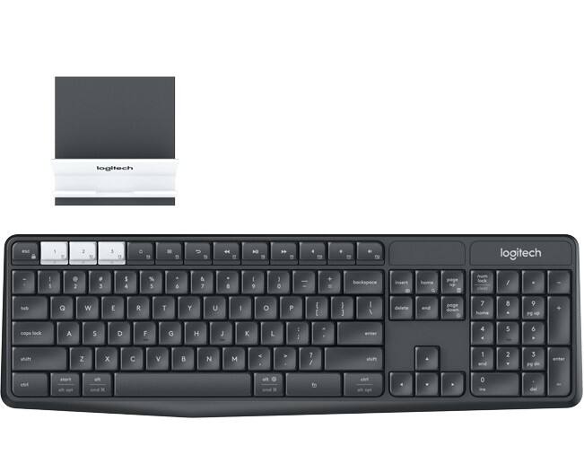 Logitech Tastatur-Maus-Set 920-008168 Kabellos QWERTZ (DE)