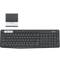 Logitech Tastatur-Maus-Set 920-008168 Kabellos QWERTZ (DE)