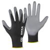 Oxxa Handschuhe XL Diamond Pro Nylon, Lycra, PU Größe 10 Grau, Schwarz 2 Stück