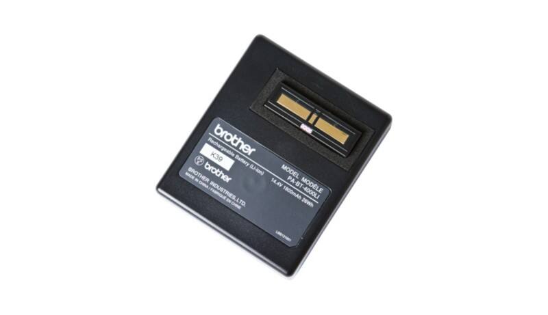 Brother Wiederaufladbare Batterie für Etikettendrucker PABT4000LI
