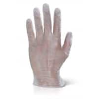 CLICK MEDICAL Einweghandschuhe Vinyl Ungepudert Extra Large (XL) Transparent 100 Stück