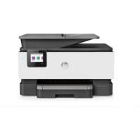 HP 9019 Farb Tintenstrahl All-in-One Drucker DIN A4 Schwarz, Silber, Weiß 1KR55B#BHC