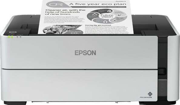 Epson EcoTank ET-M1180 Mono Tintenstrahl Drucker DIN A4 Schwarz, Weiß