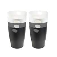 Exacompta Papierkorb Ecobin 15L 26,3 x 26,3 x 33,5 cm 8 Stück
