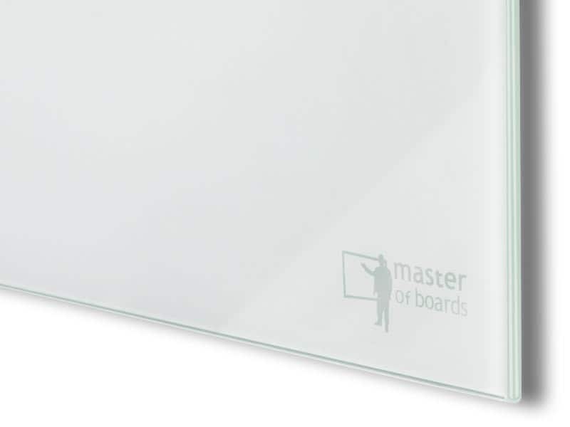 master of boards Glastafel Magnetisch Einseitig 180 (B) x 120 (H) cm