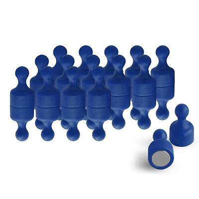 Master of Boards Neodym-Magnete Schach-Pins Blau 30er Set