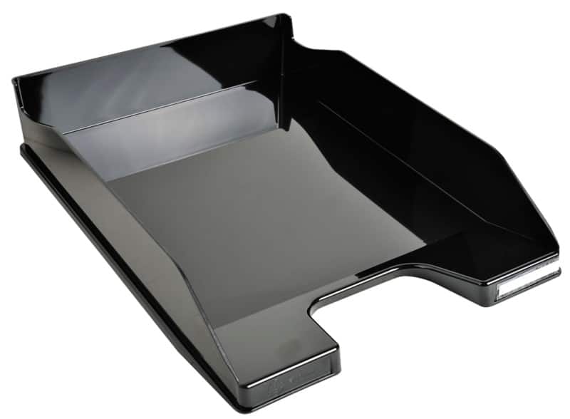 Exacompta Briefablage Classic 113214D Polystyrol 500 Blatt Schwarz 65 x 25,5 x 34,6 cm 6 Stück