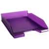 Exacompta Briefablage Classic 11319D Polystyrol 500 Blatt Violett, Transparent 65 x 25,5 x 34,6 cm 6 Stück