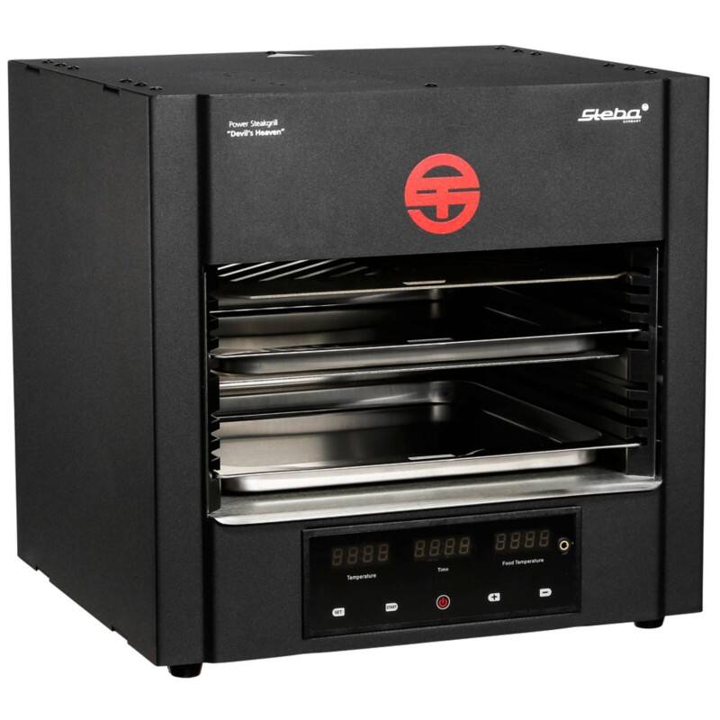 Mini-Backofen Steba PSE 2600 XL Schwarz 2600 W Edelstahl
