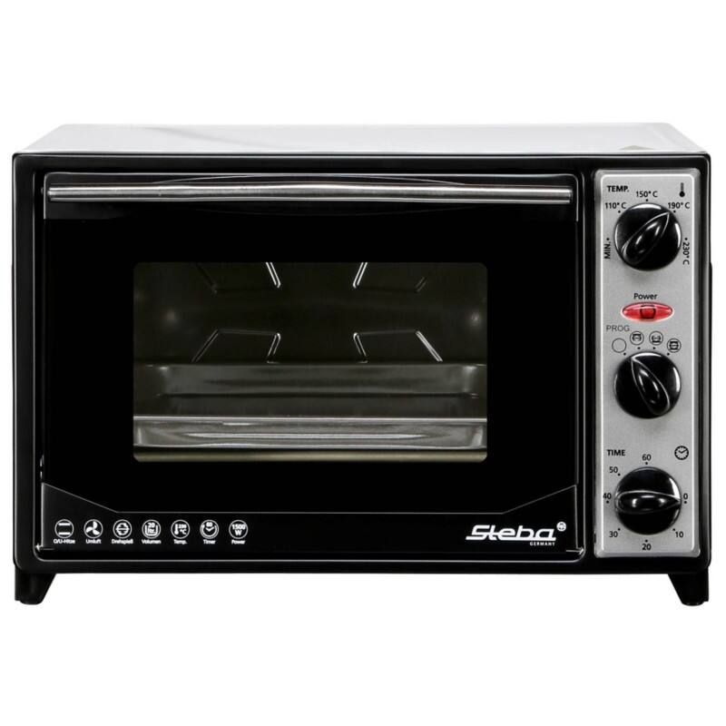 Mini-Backofen Steba KB 27 U.2 Weiß, Schwarz 1500 W