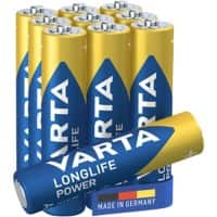 VARTA Batterie High Energy AAA 10-pack AAA 10 Stück