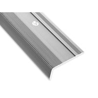 Casa Pura Treppenkantenprofil Glory Aluminium Silber 1340 mm