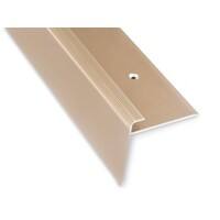 Casa Pura Stufenkantenprofil Safety Aluminium Gold 1000 mm